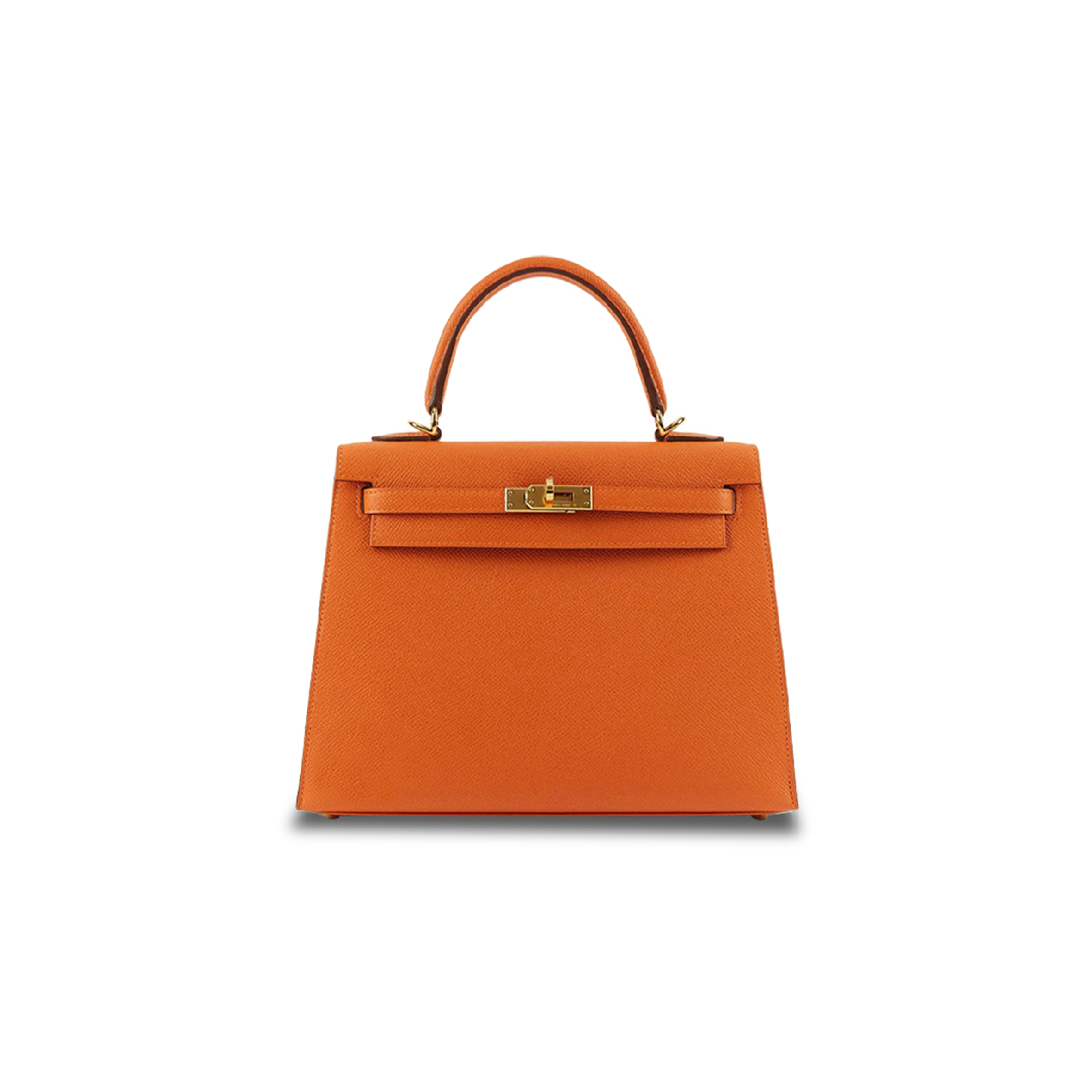 HERMÈS KELLY 25 ORANGE EPSOM (25*17*7cm) 